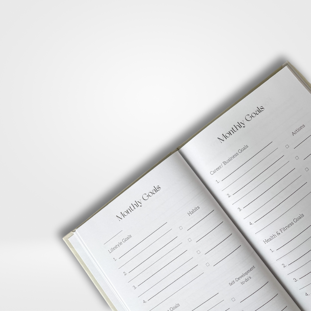 NEW IN: Goals Planner in Black