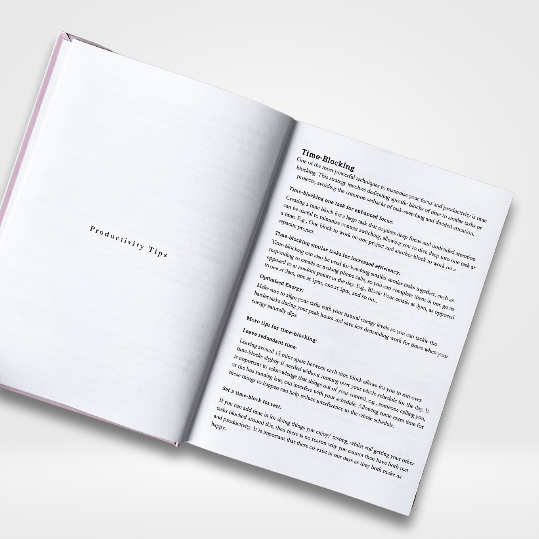 The Productivity Book: Our Most Popular Plannerš„