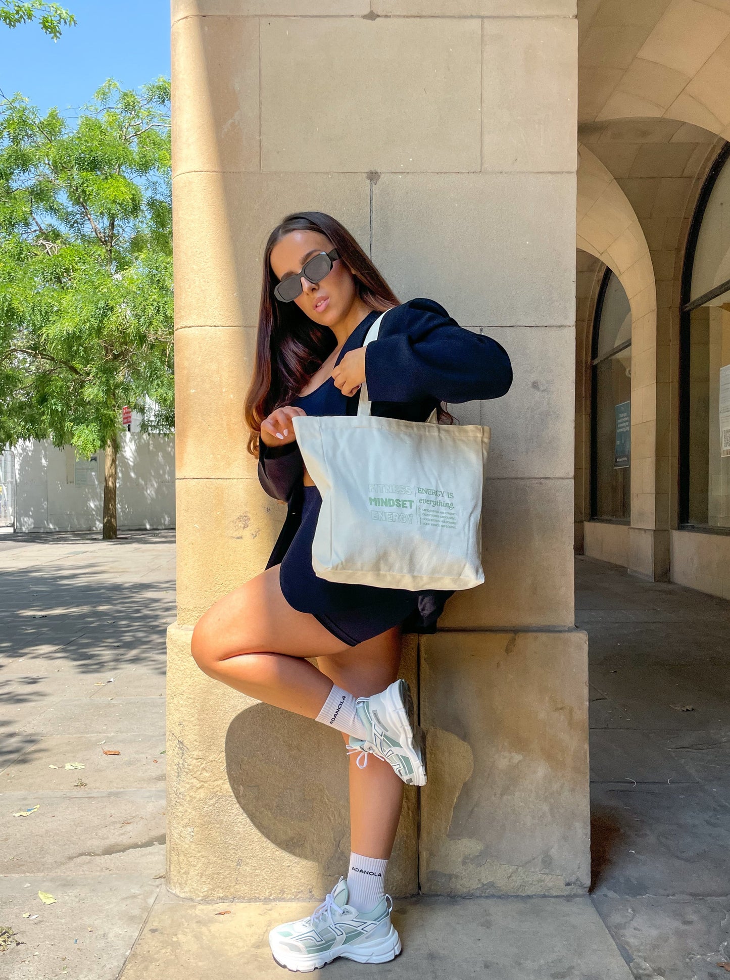 Tote bag: Fitness. Mindset. Energy