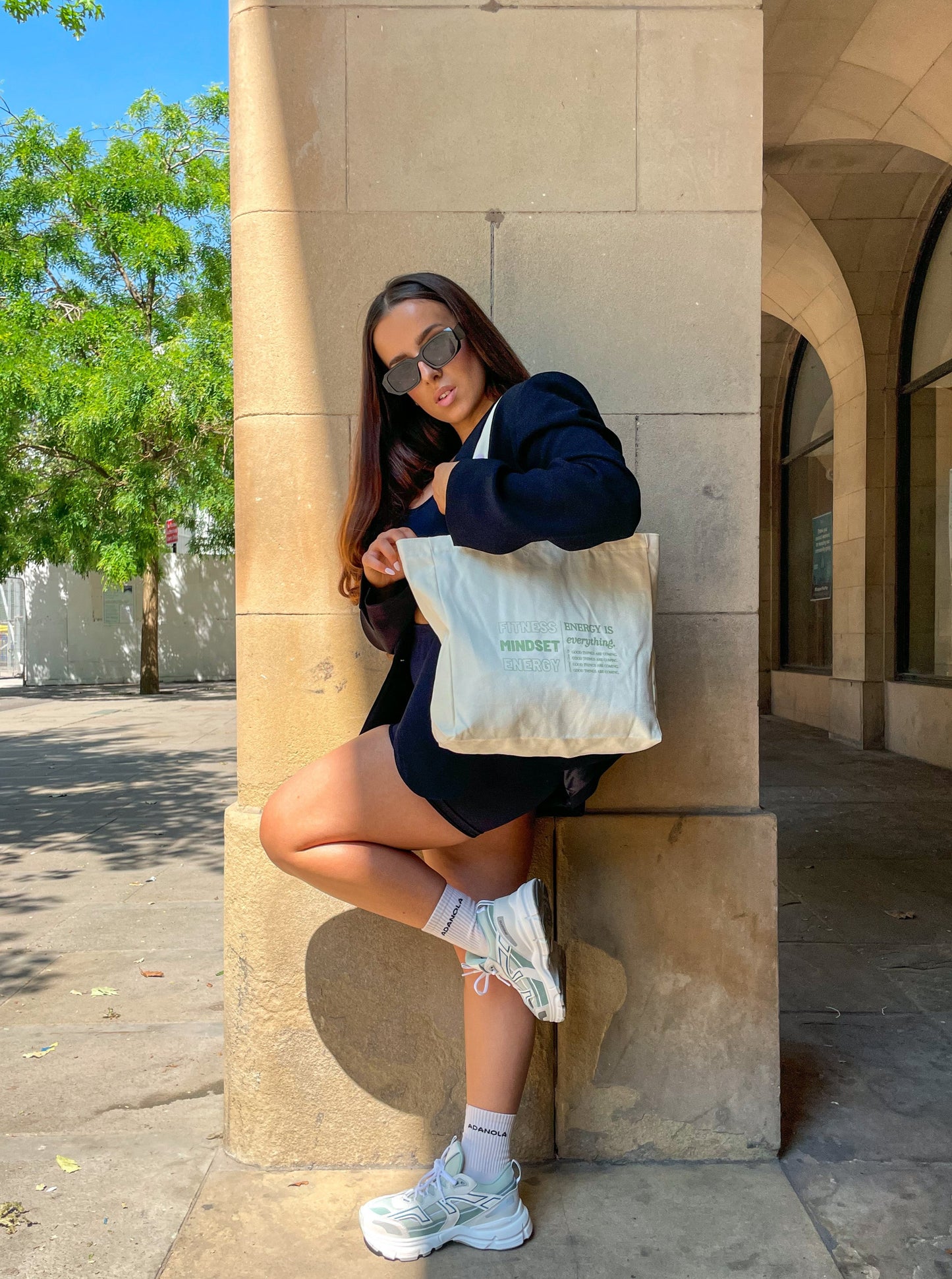 Tote bag: Fitness. Mindset. Energy