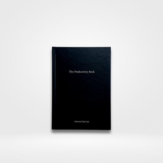 The Productivity Book Black - Your Ultimate Daily & Weekly Planner